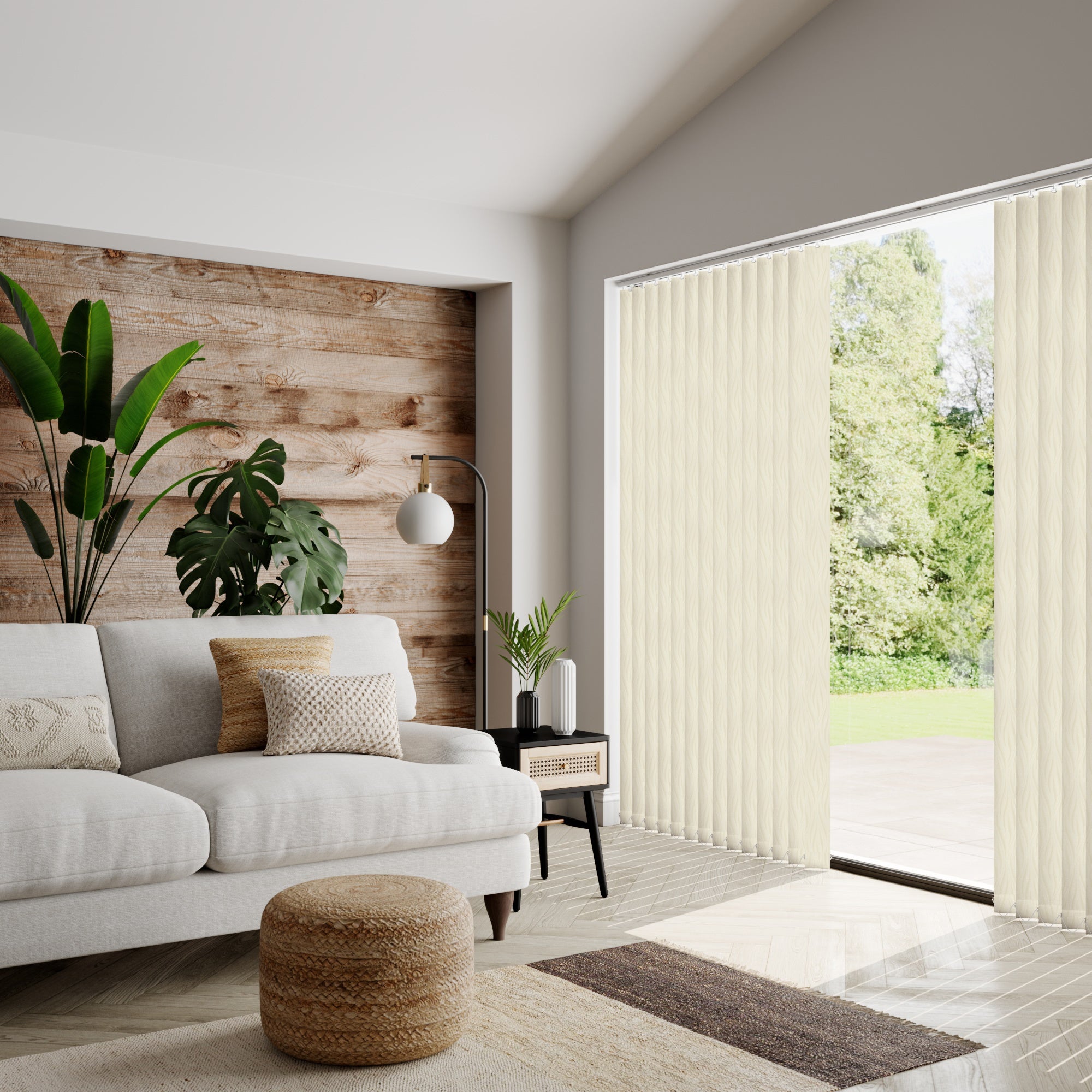 Legacy Made to Measure Vertical Blind Legacy Ivory