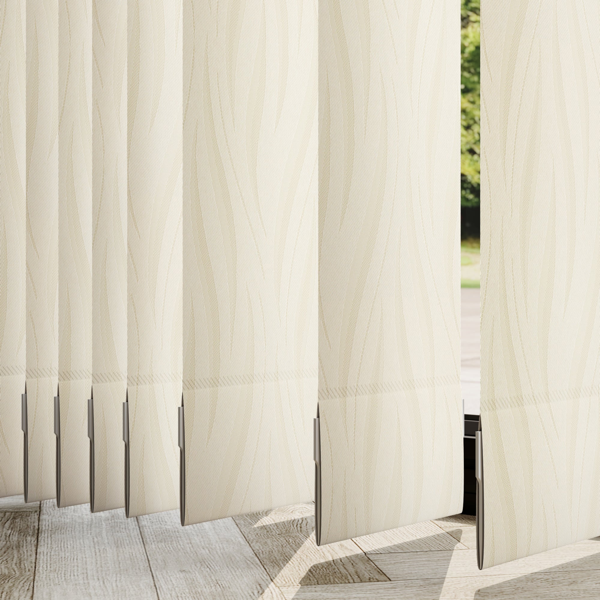 Legacy Made to Measure Vertical Blind Legacy Ivory