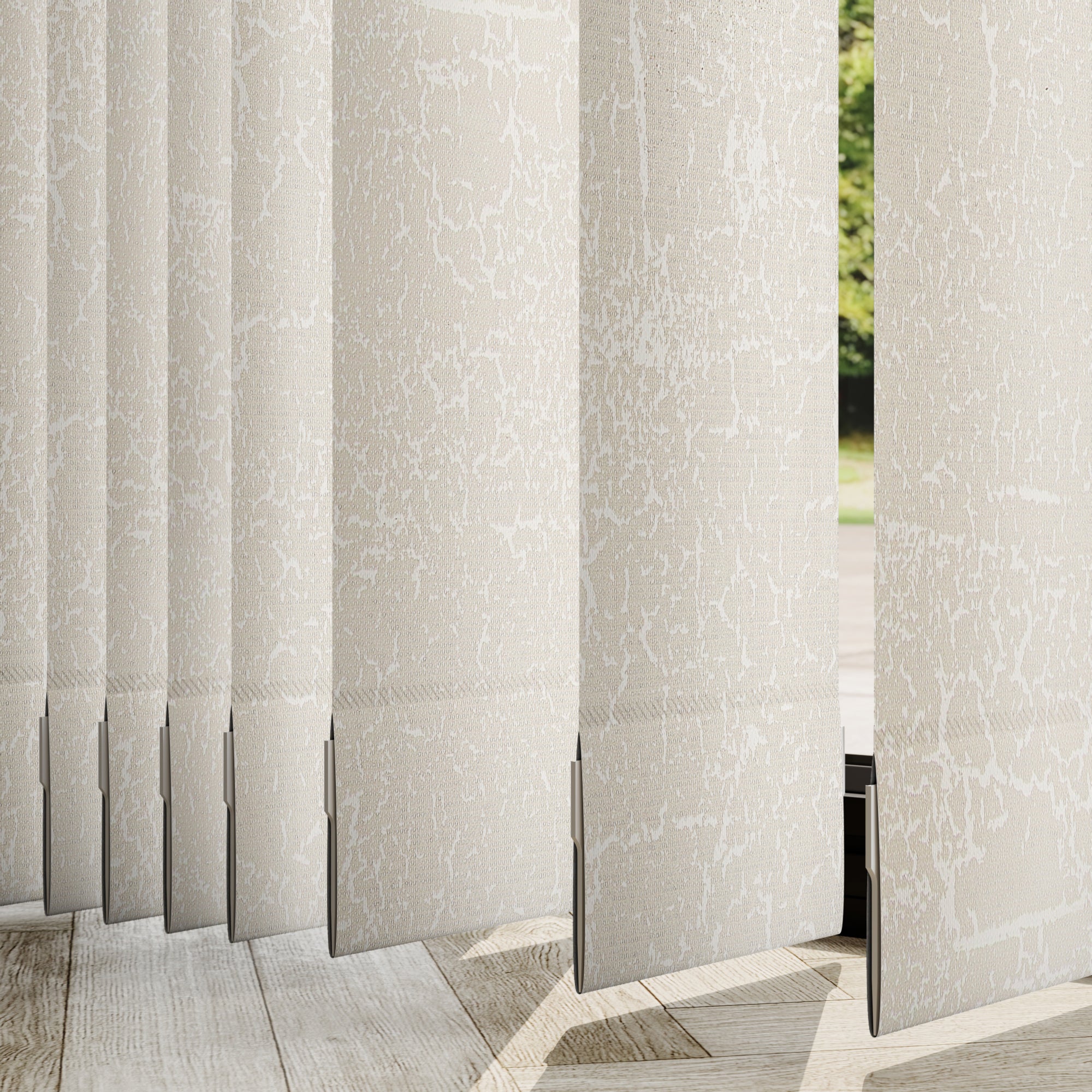 Metz Made to Measure Vertical Blind Metz Ivory