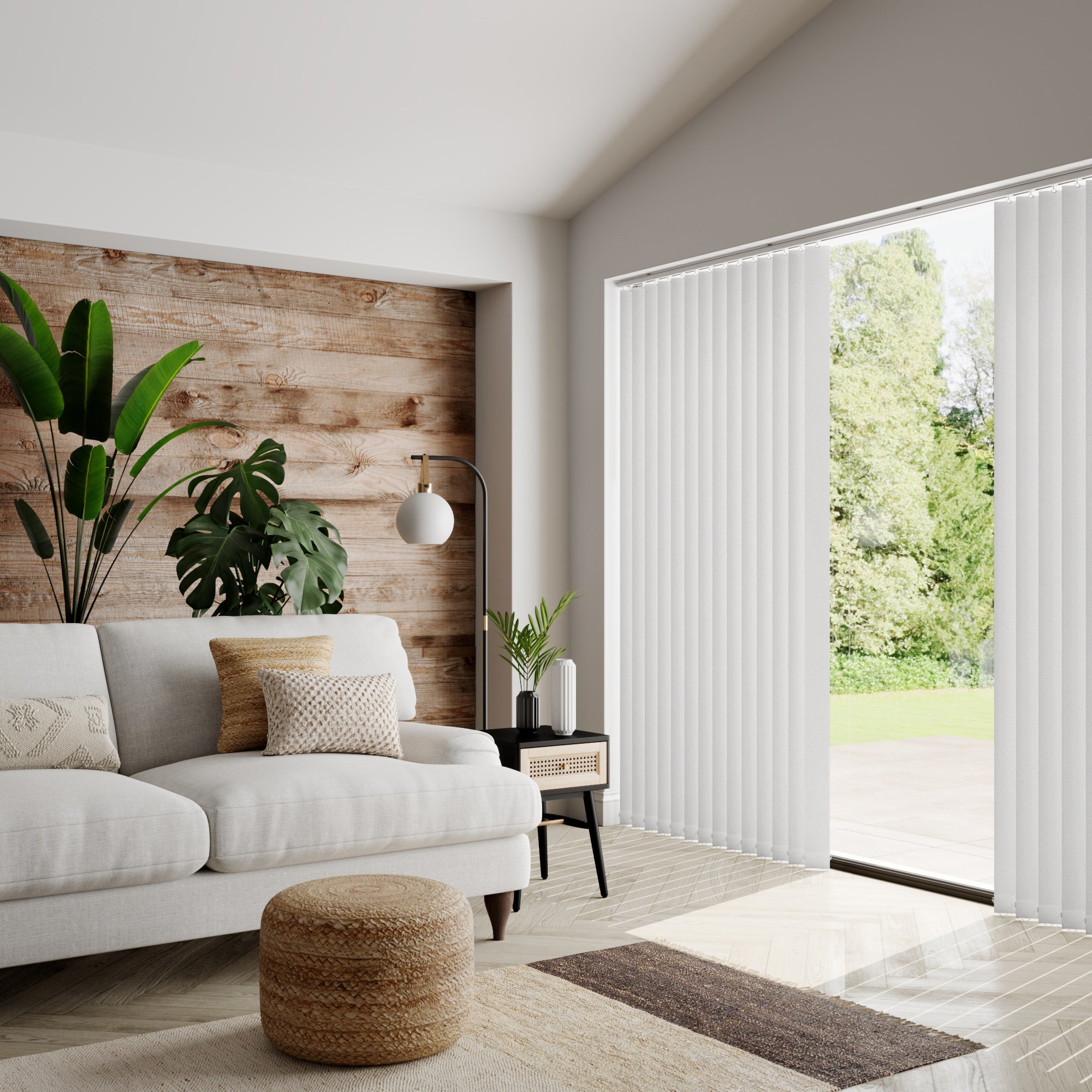 Alessia Made to Measure Vertical Blind Alessia Snow