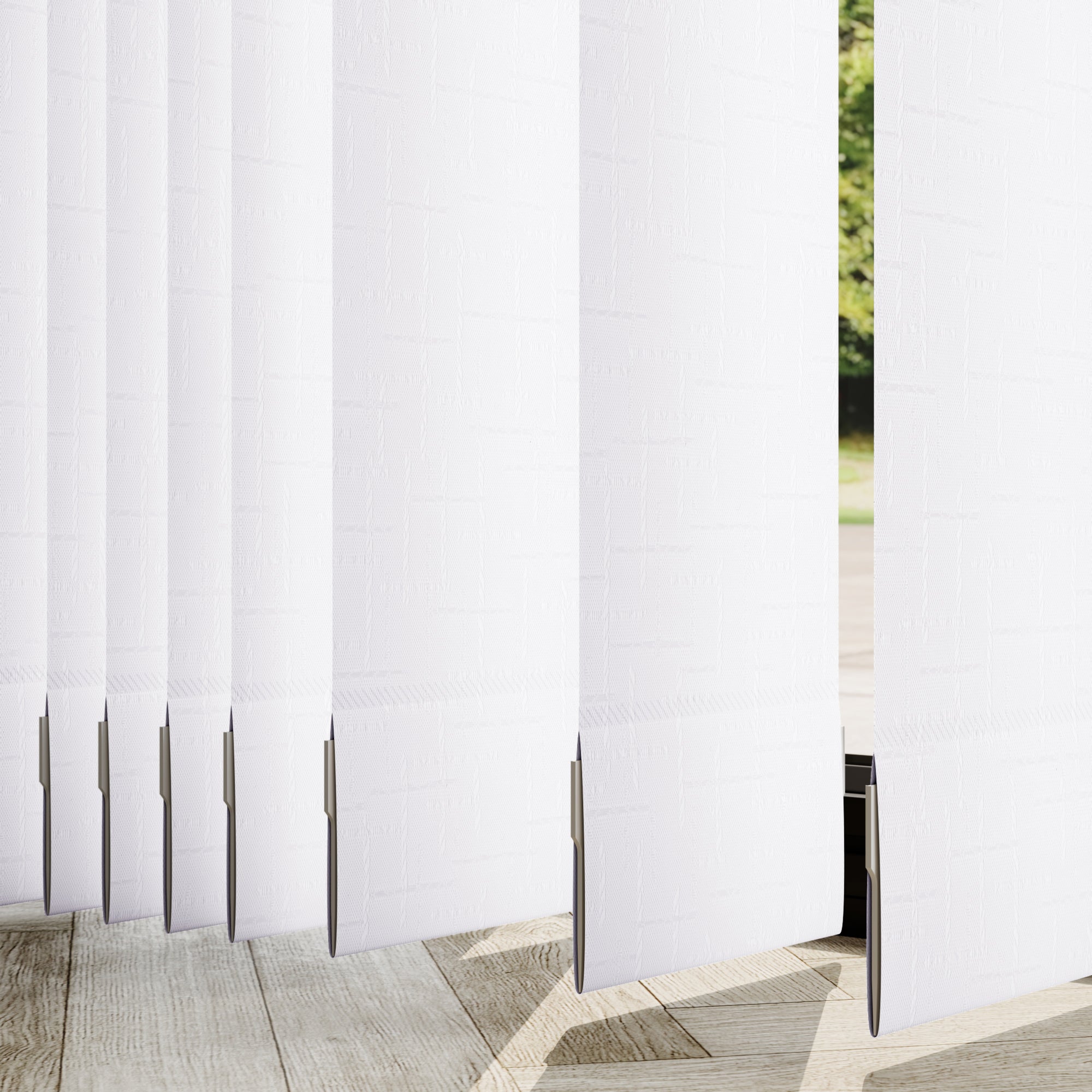 Malimo Made to Measure Vertical Blind Malimo Frost