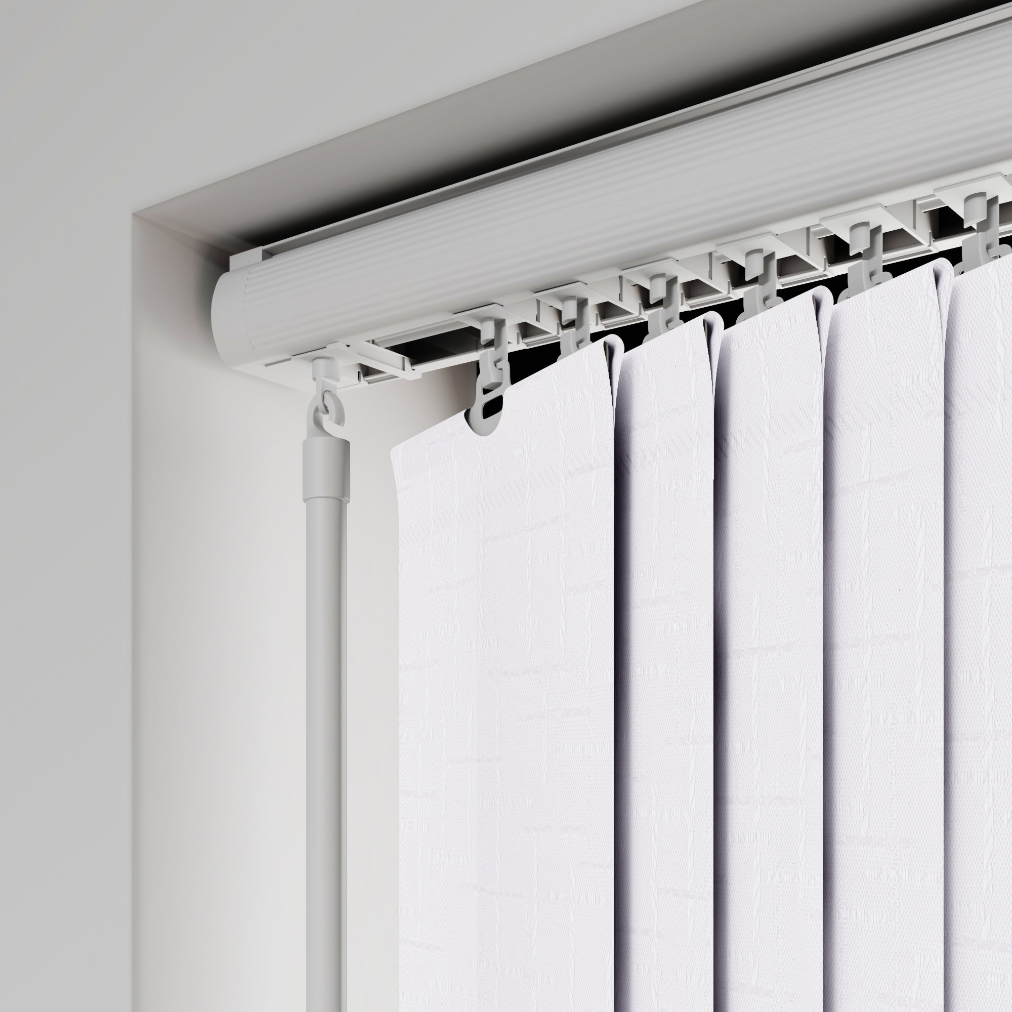 Malimo Made to Measure Vertical Blind Malimo Frost