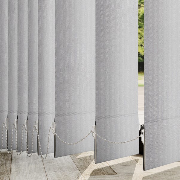 Eton Made to Measure Vertical Blind Eton Grey