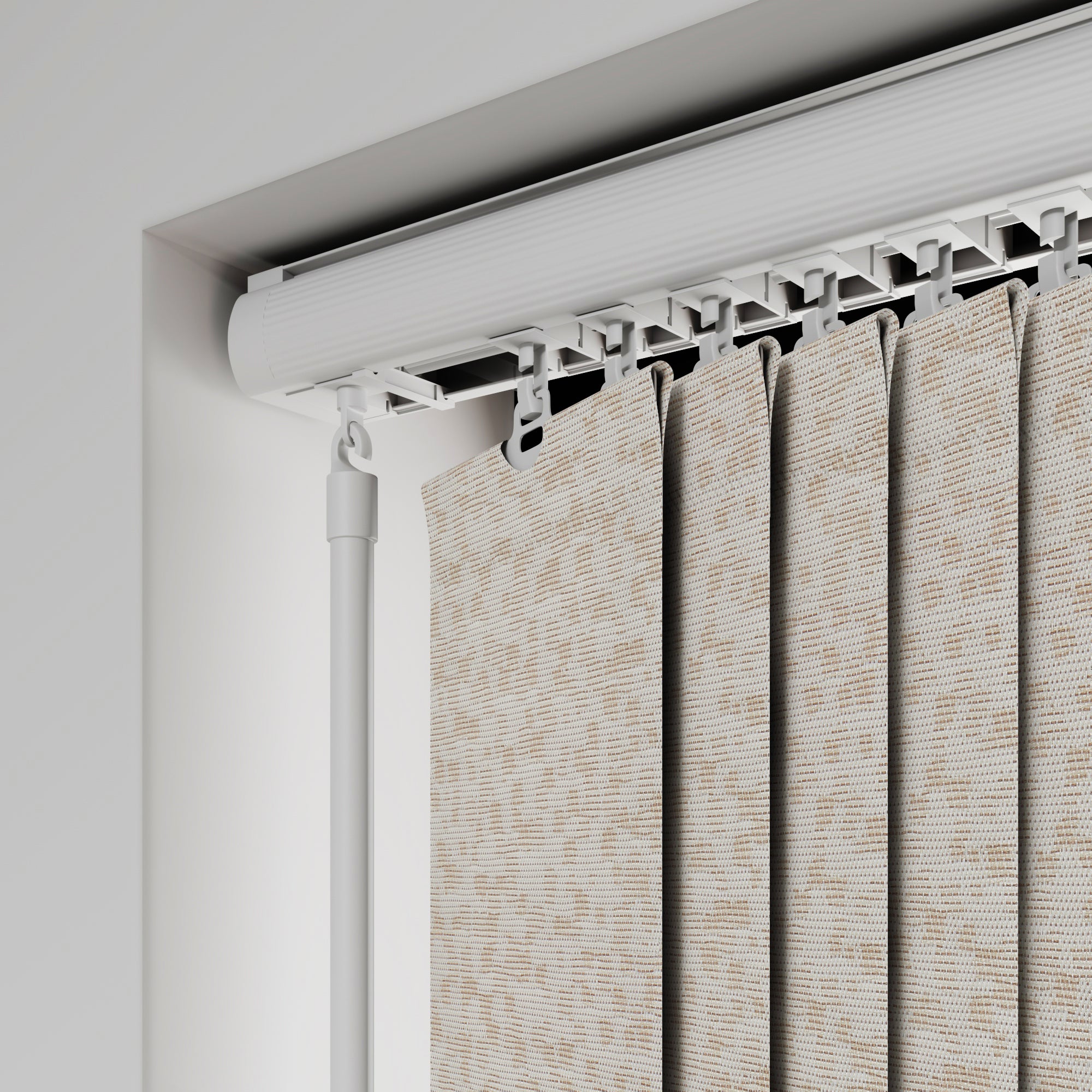 Lotto Made to Measure Vertical Blind Lotto Wheatgerm