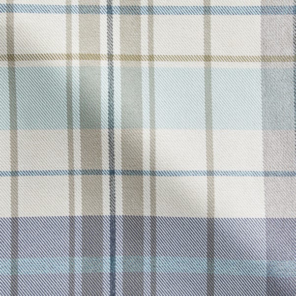 Nevis Check Made to Measure Fabric By the Metre Nevis Check Seafoam