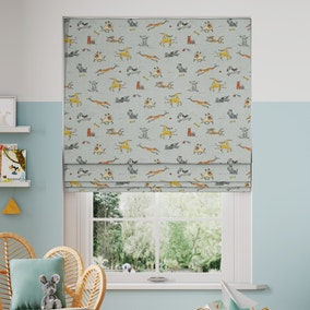 Happy Hounds Made to Measure Roman Blind