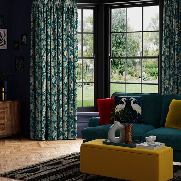 Cobano Made to Measure Curtains Cobano Teal