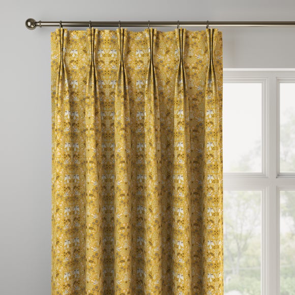 Folklore Made to Measure Curtains Folklore Ochre