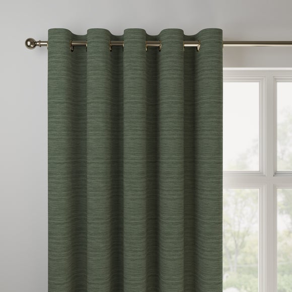 Austen Recycled Polyester Made to Measure Curtains Austen Emerald
