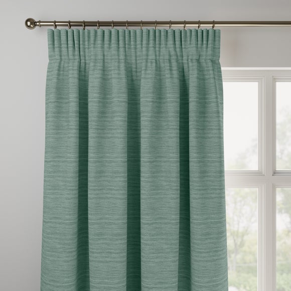 Austen Recycled Polyester Made to Measure Curtains Austen Jade