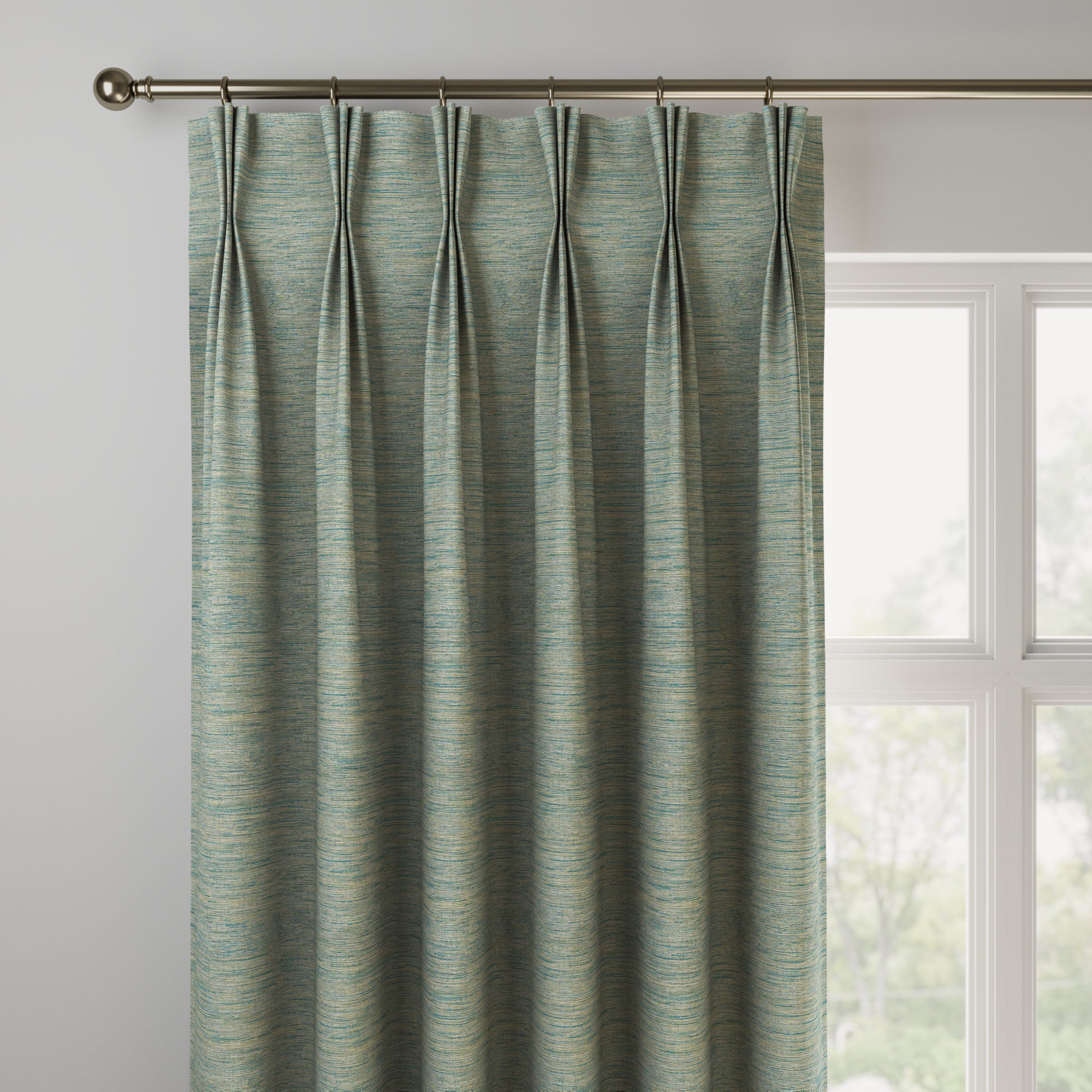 Sian Made to Measure Curtains Sian Teal