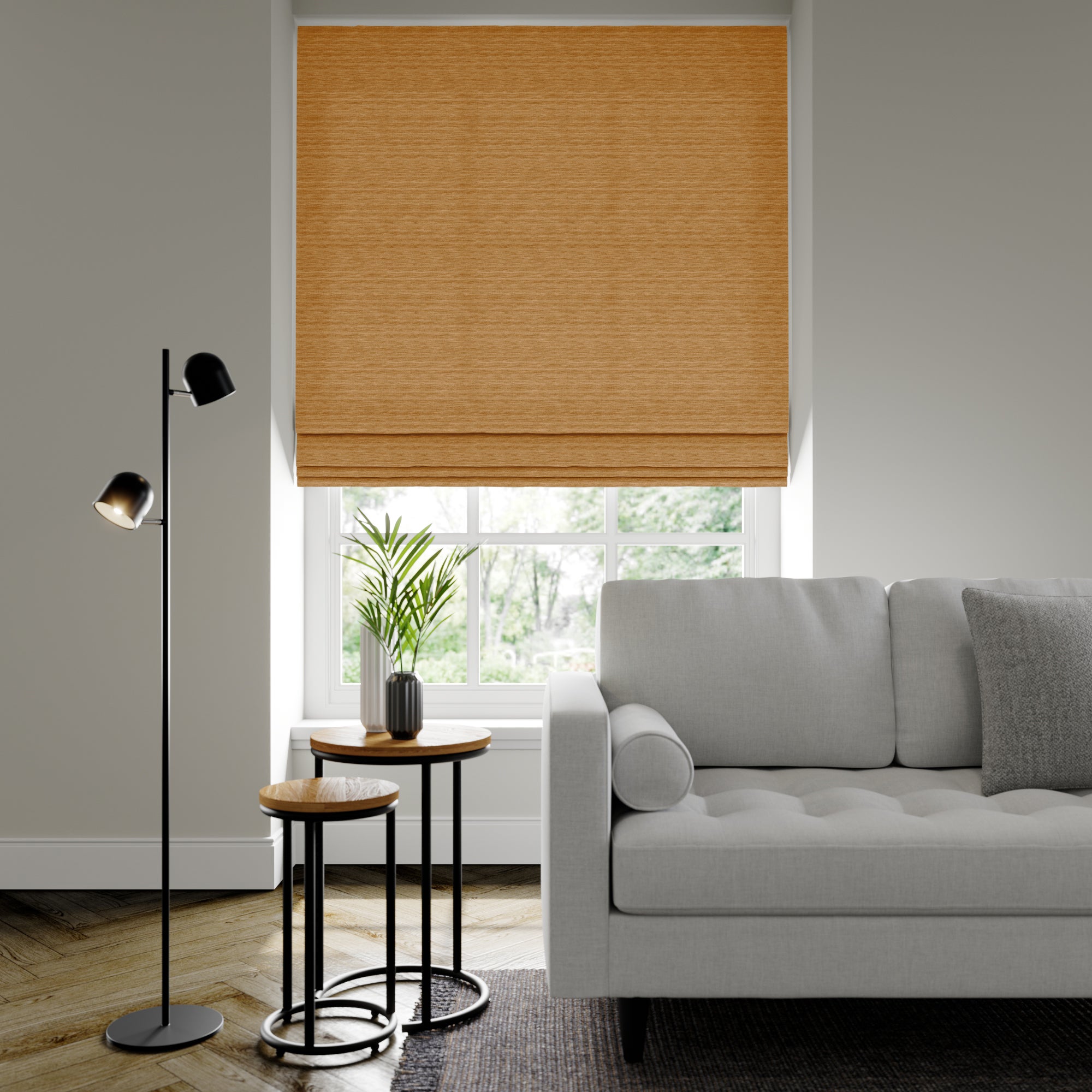 Austen Recycled Polyester Made to Measure Roman Blind