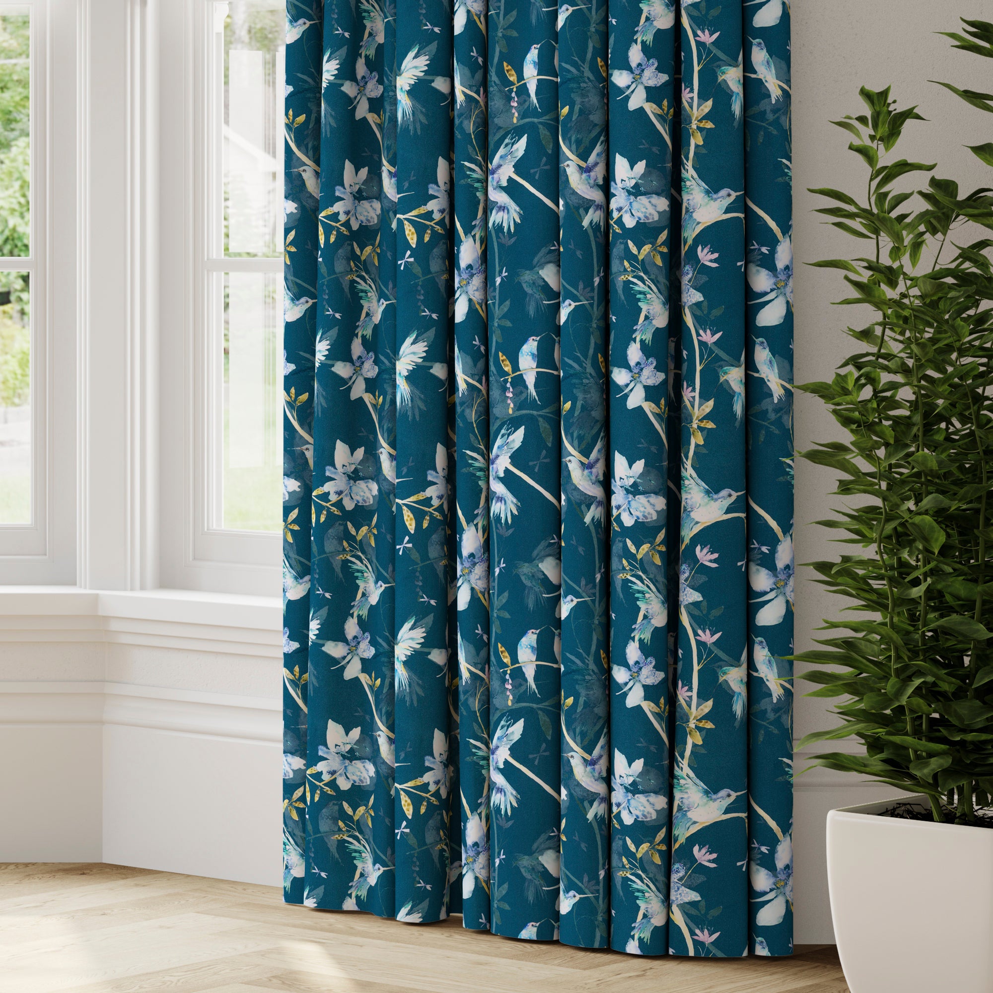 Palmira Made to Measure Curtains Palmira Teal