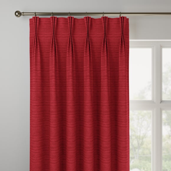Austen Recycled Polyester Made to Measure Curtains Austen Cherry