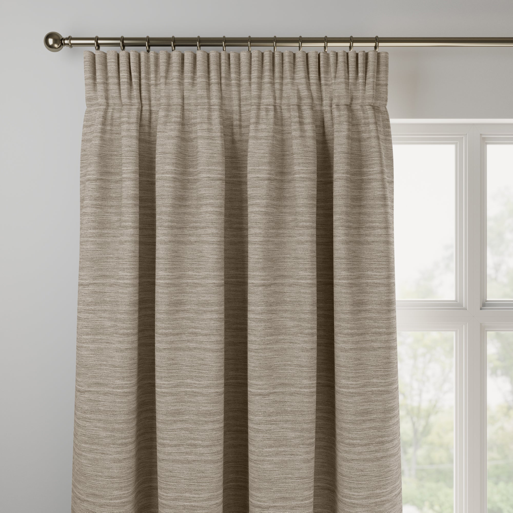 Austen Recycled Polyester Made to Measure Curtains Austen Bronze