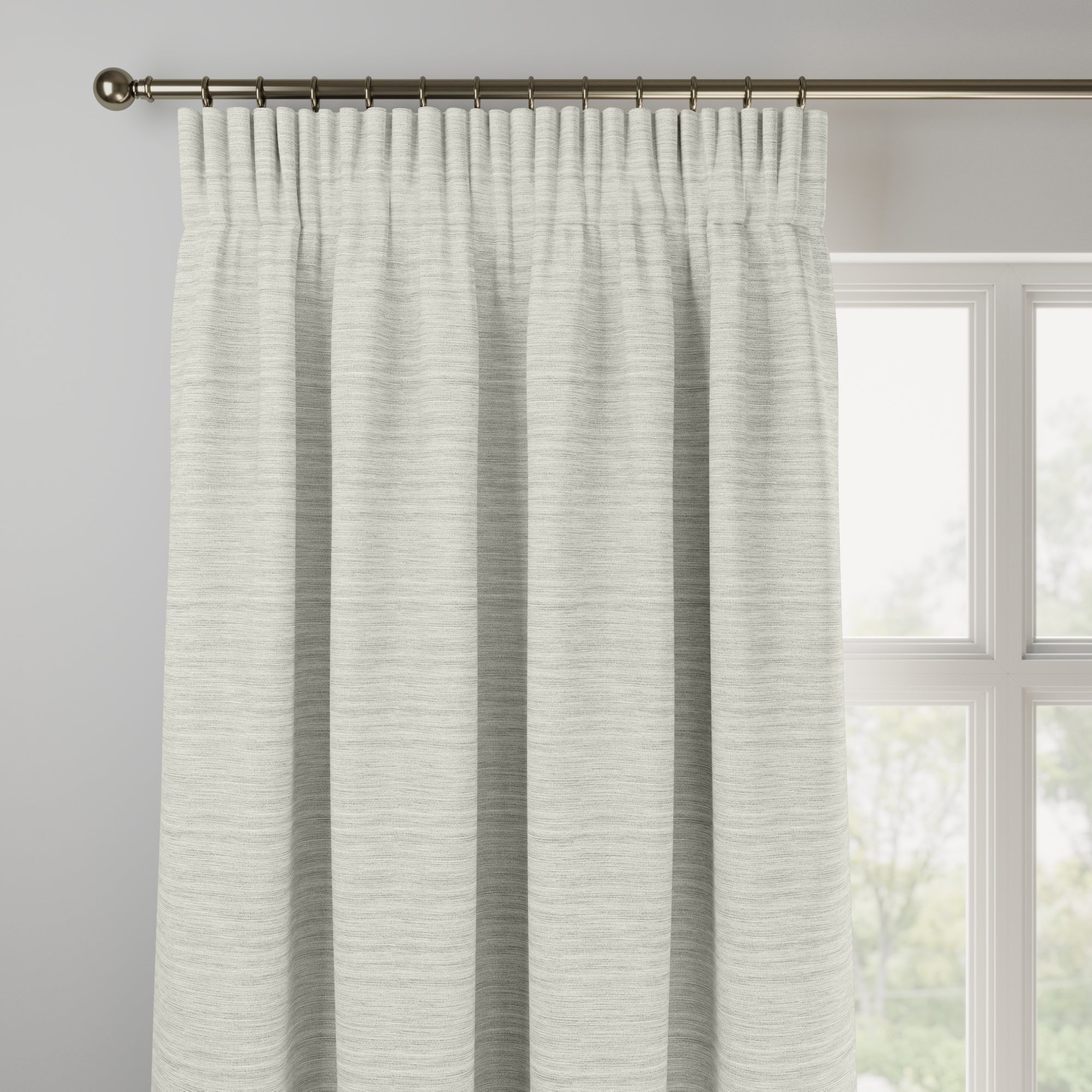 Austen Recycled Polyester Made to Measure Curtains Austen Pistachio