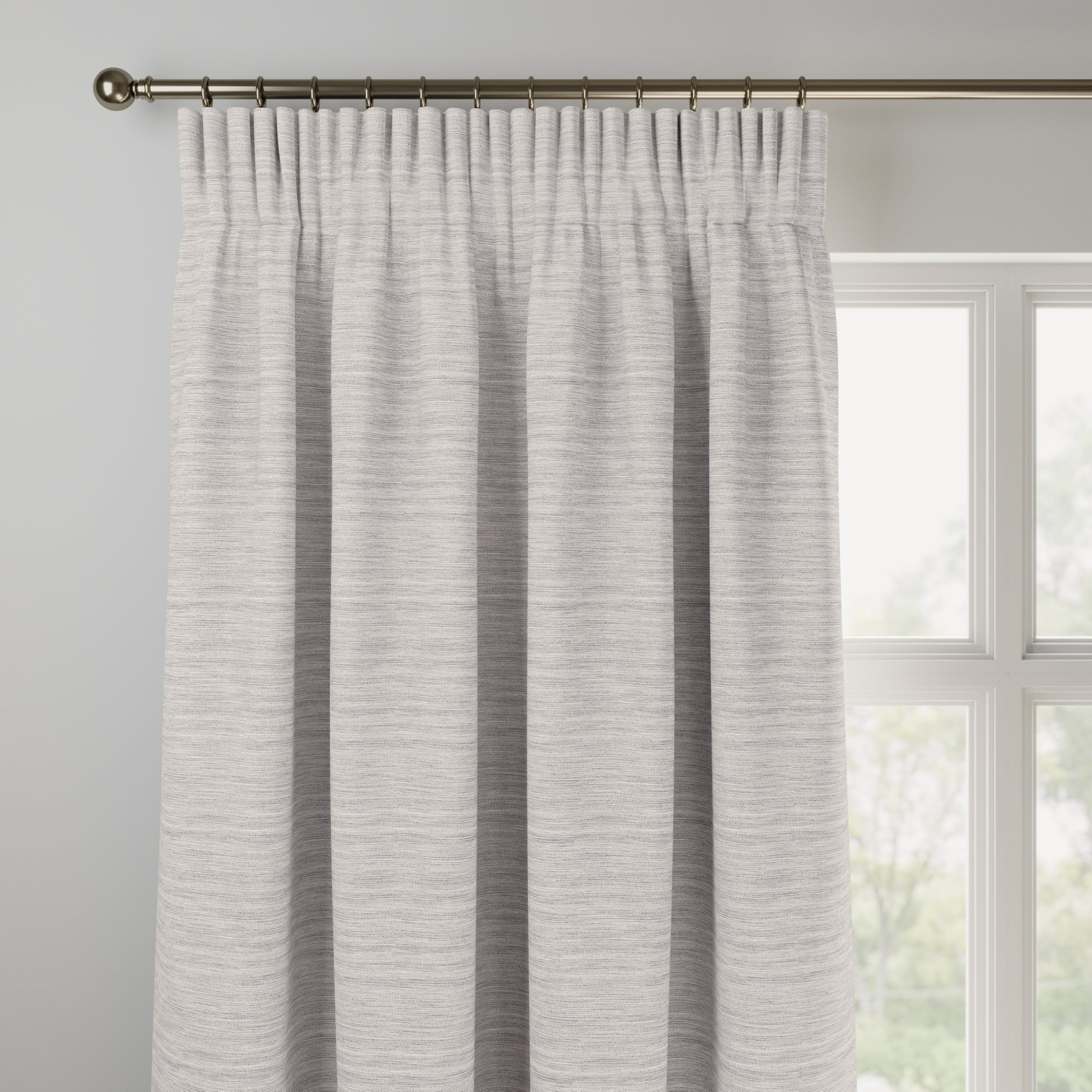 Austen Recycled Polyester Made to Measure Curtains Austen Pearl