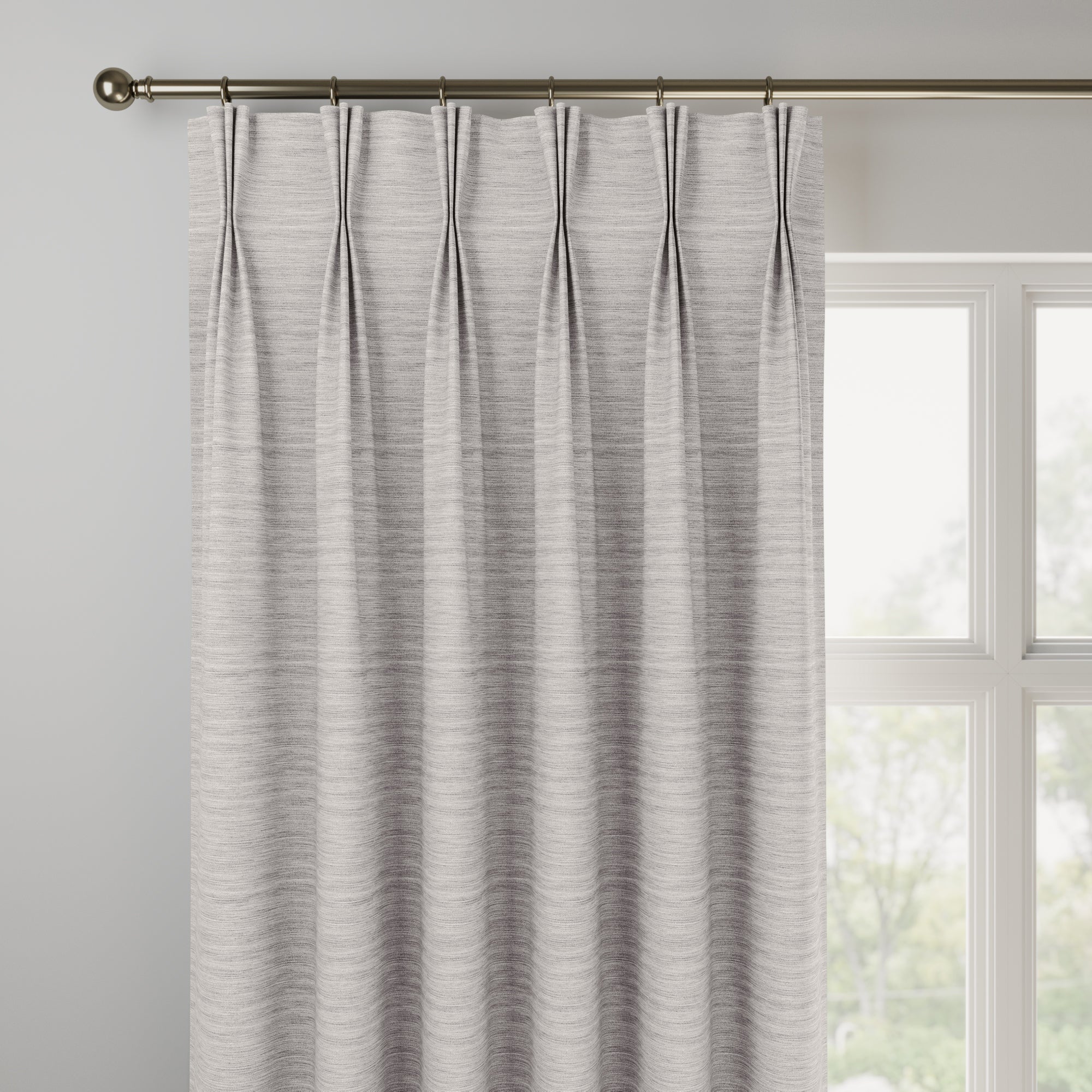 Austen Recycled Polyester Made to Measure Curtains Austen Pearl