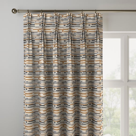 Santos Made to Measure Curtains Santos Ochre