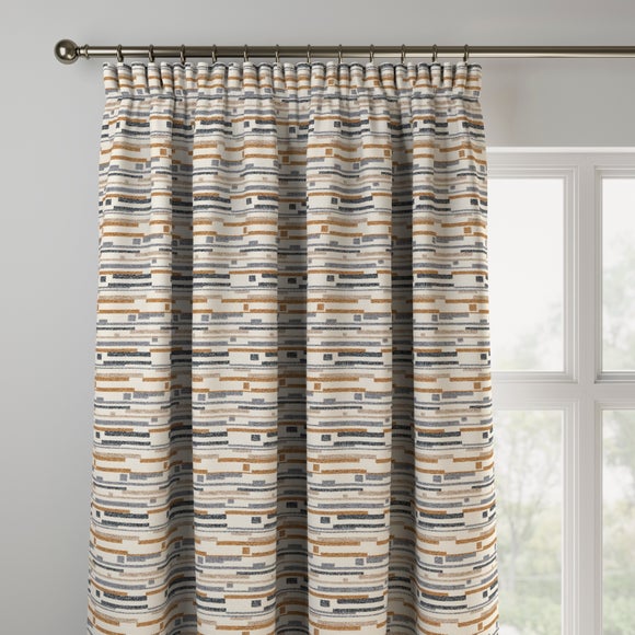 Santos Made to Measure Curtains Santos Ochre