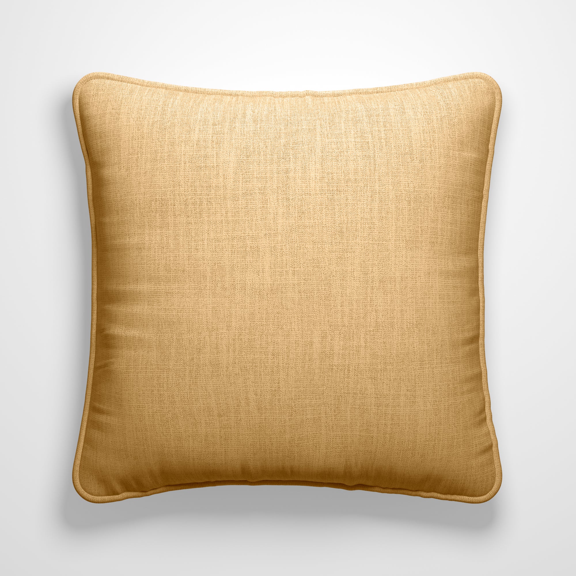 Bronte Recycled Polyester Made to Order Cushion Cover Bronte Ochre
