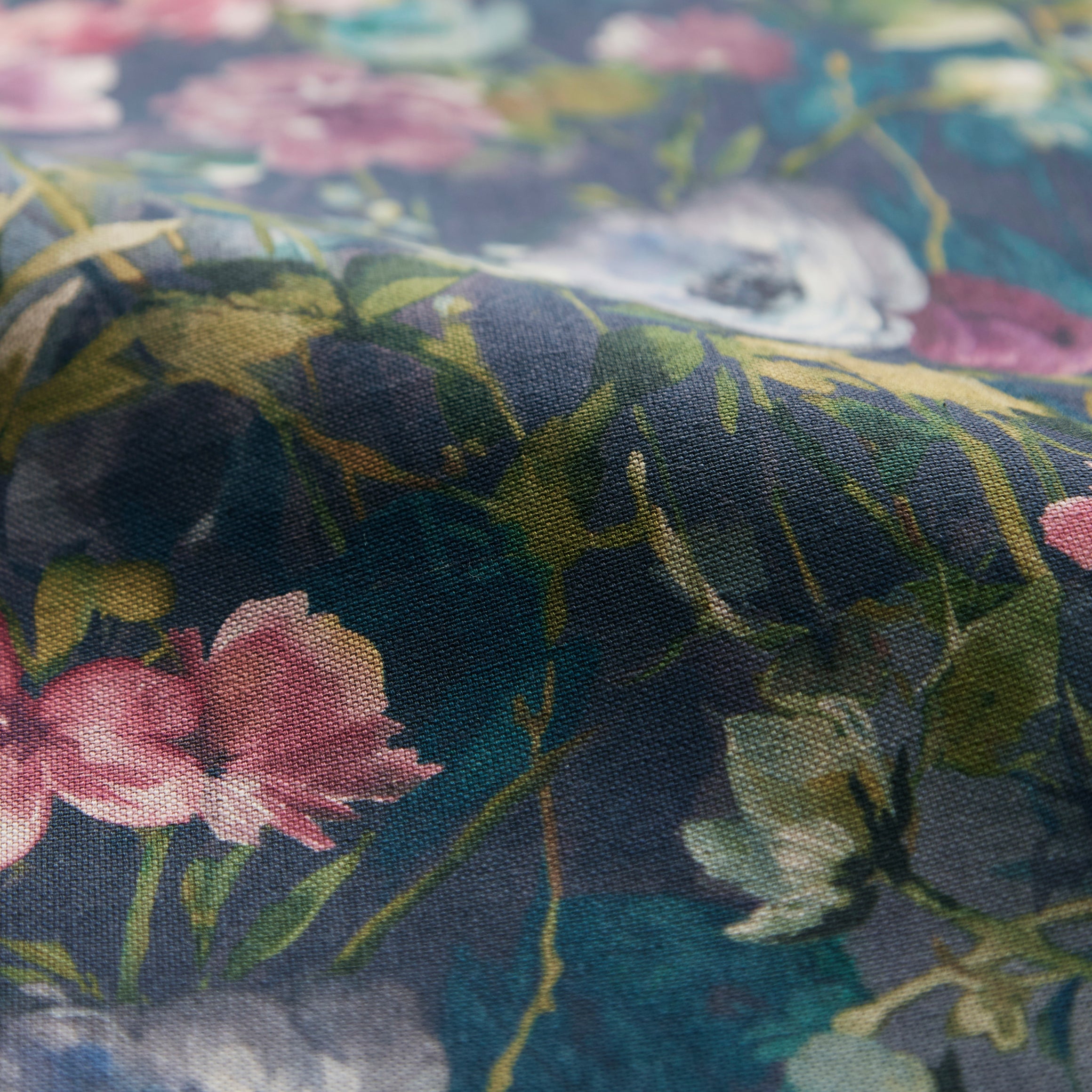 Wild Meadow Linen Made to Measure Fabric By the Metre Dunelm
