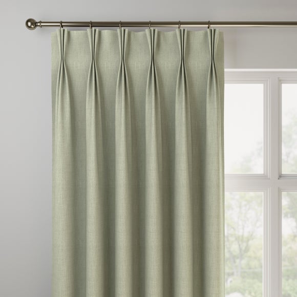 Bronte Recycled Polyester Made to Measure Curtains Bronte Pistachio