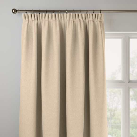 Belvoir Recycled Polyester Made to Measure Curtains Belvoir Natural