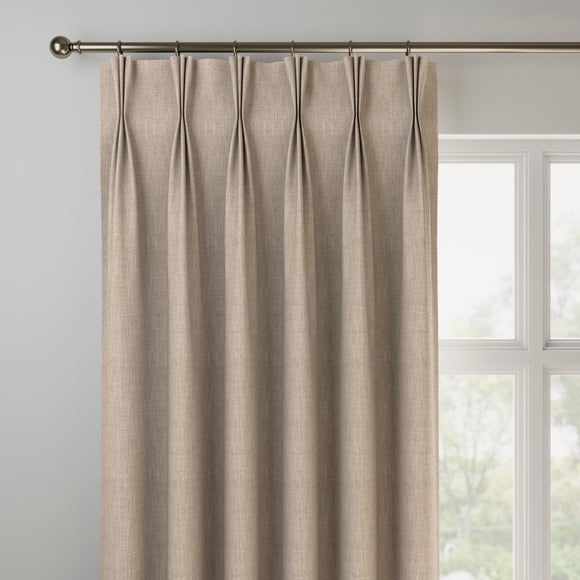 Bronte Recycled Polyester Made to Measure Curtains Bronte Hessian