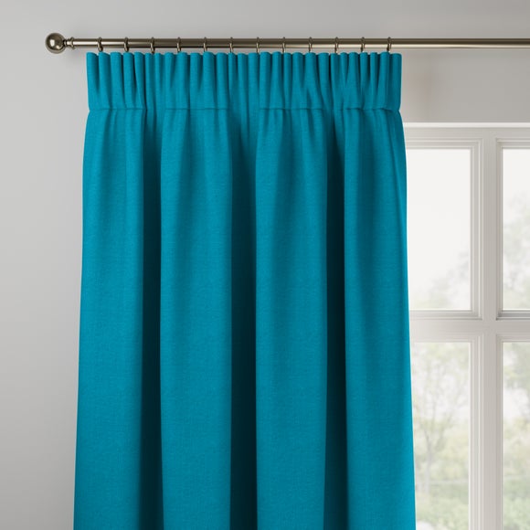 Belvoir Recycled Polyester Made to Measure Curtains Belvoir Peacock