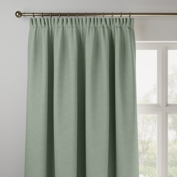Belvoir Recycled Polyester Made to Measure Curtains Belvoir Seafoam