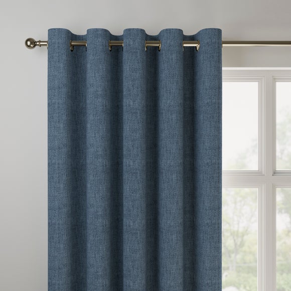 Bronte Recycled Polyester Made to Measure Curtains Bronte Ink