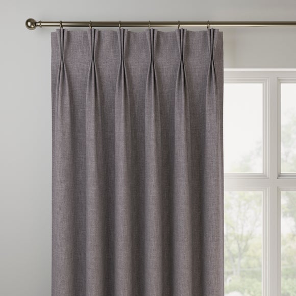 Bronte Recycled Polyester Made to Measure Curtains Bronte Flint