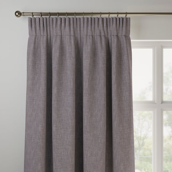 Bronte Recycled Polyester Made to Measure Curtains Bronte Flint