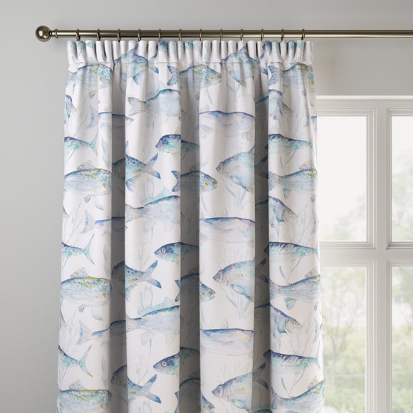 Ives Waters Made to Measure Curtains Ives Waters Cobalt