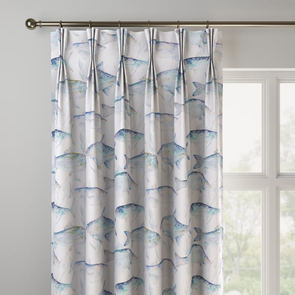 Ives Waters Made to Measure Curtains Ives Waters Cobalt