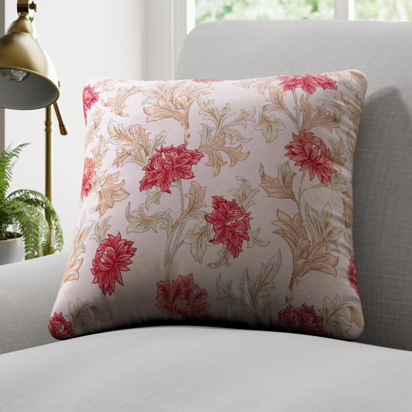 Dunelm red cushion clearance covers