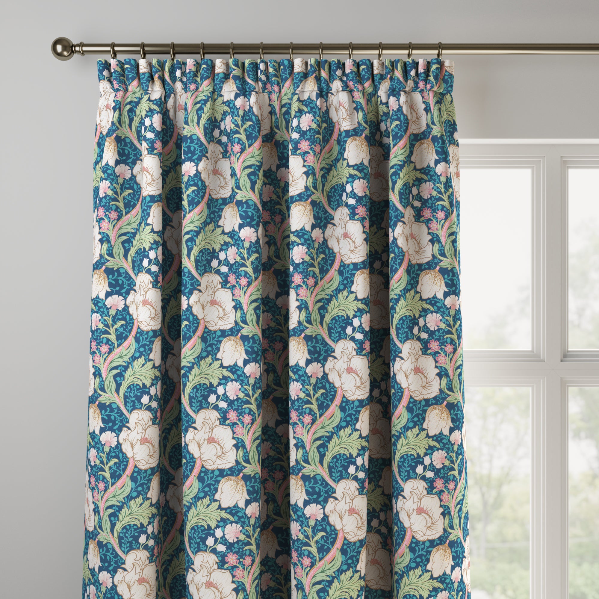 Venado Made to Measure Curtains Venado Teal