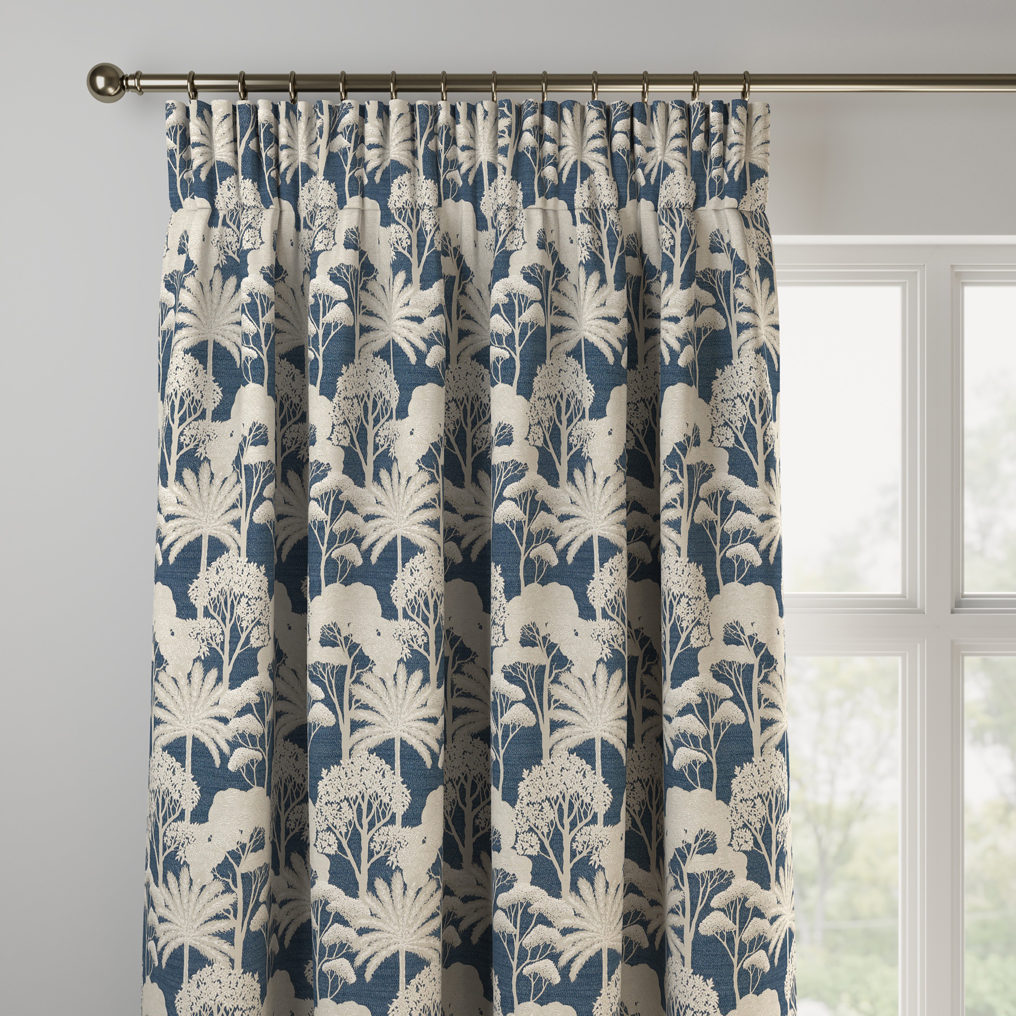 Mandrelle Made to Measure Curtains Mandrelle Indigo