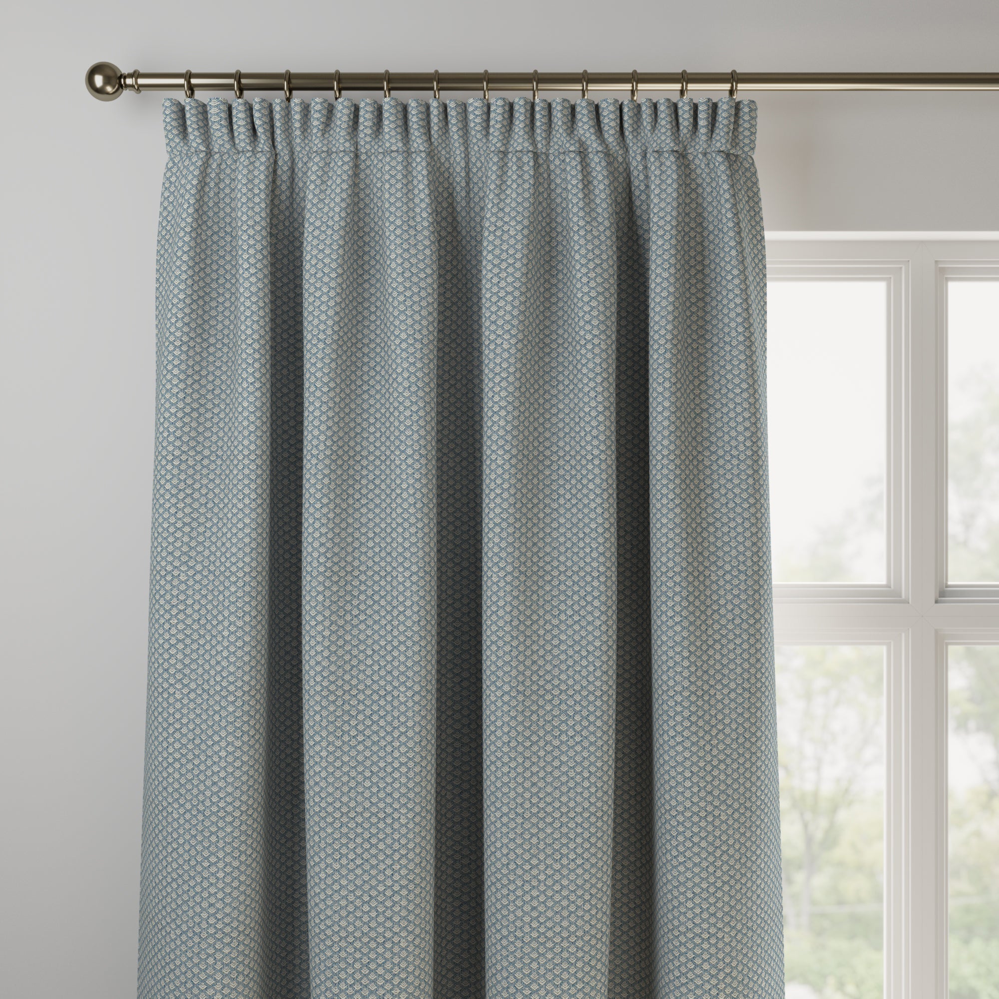 Eton Made to Measure Curtains Eton Ashley Blue