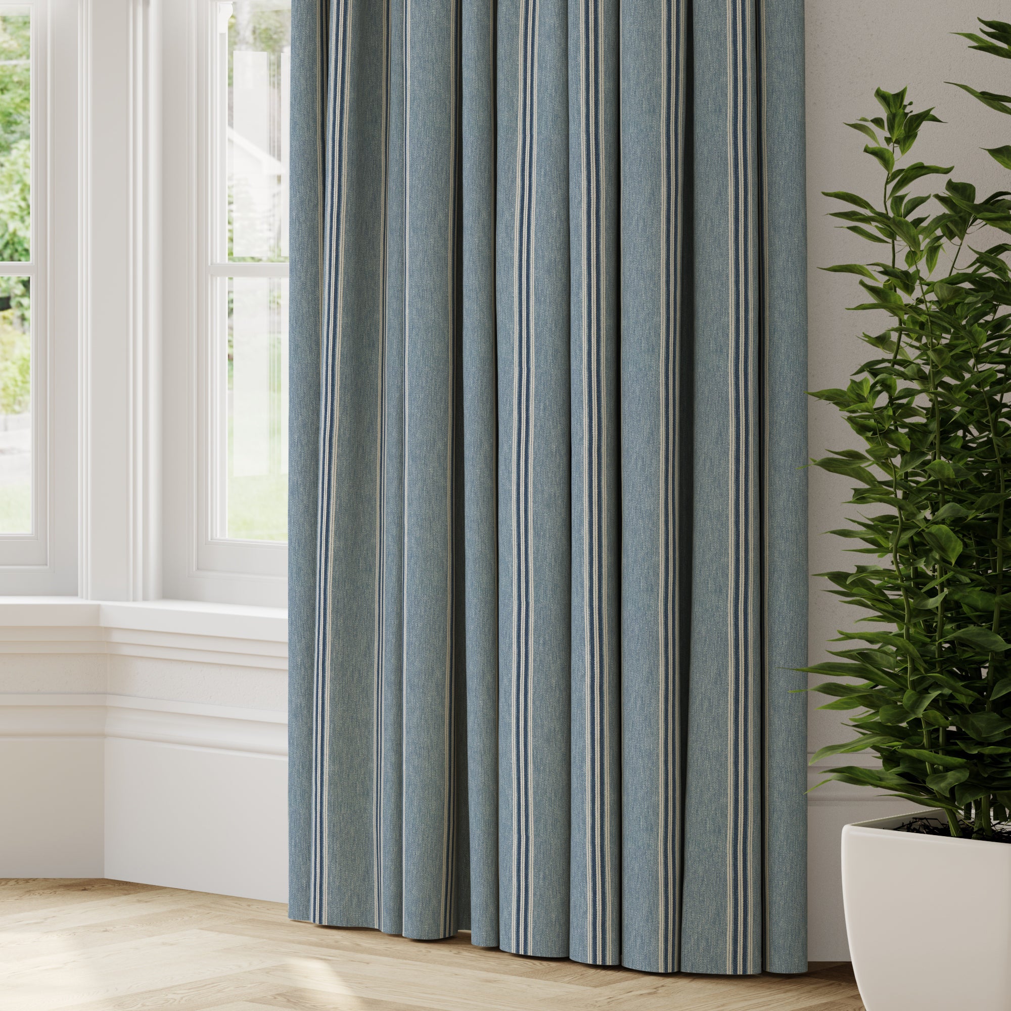 Hampton Made to Measure Curtains Hampton Denim