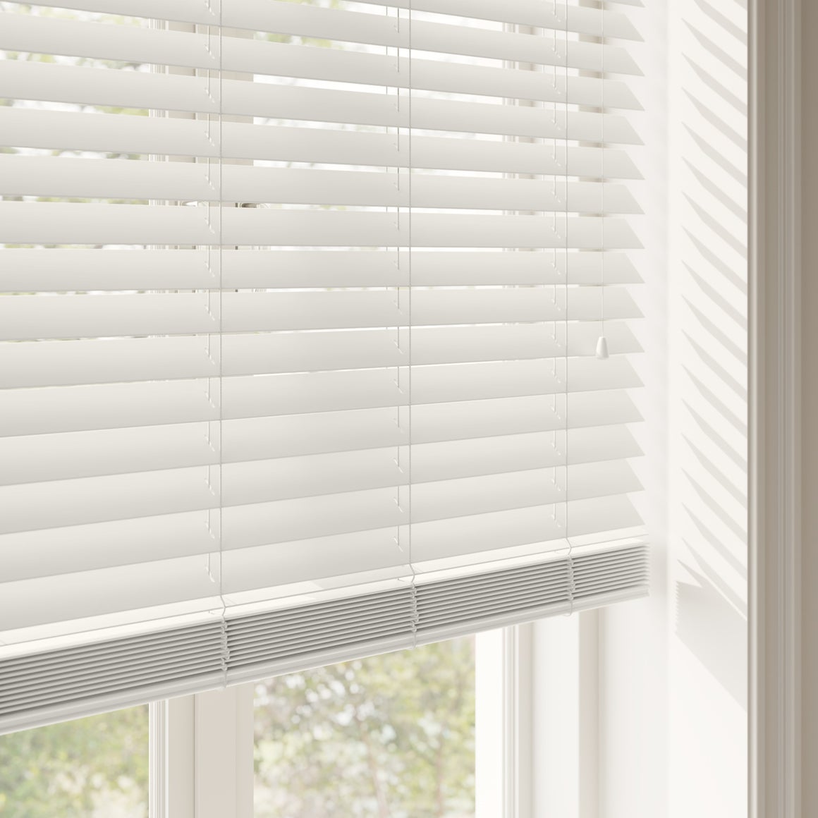 Made To Measure 50mm Slats White Blind Dunelm