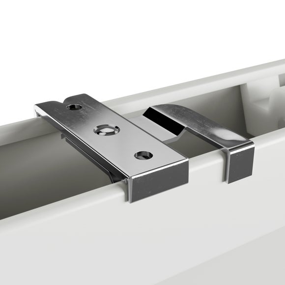 Made To Measure 63mm Slats White Textured Venetian Blind Textured White