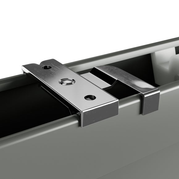 Made To Measure 63mm Slats Charcoal Venetian Blind Charcoal