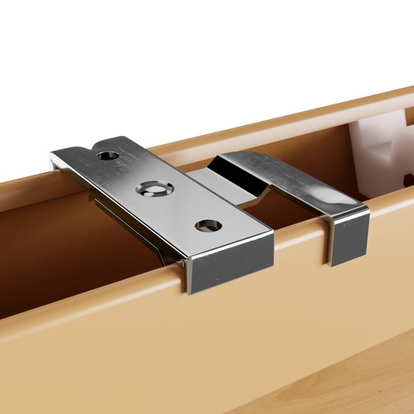 Made To Measure 50mm Slats Oak Effect Venetian Blind Oak Effect