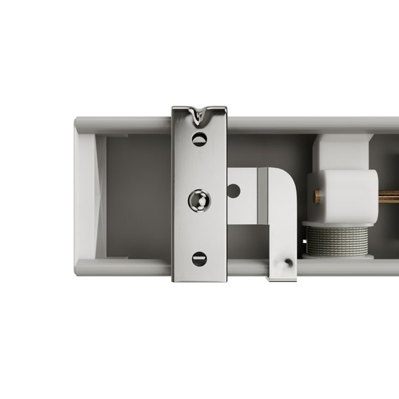 Made To Measure 63mm Slats Grey Venetian Blind Grey