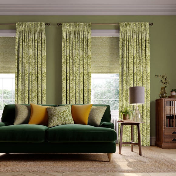 William Morris At Home Willow Bough Made to Measure Curtains Willow Bough Olive