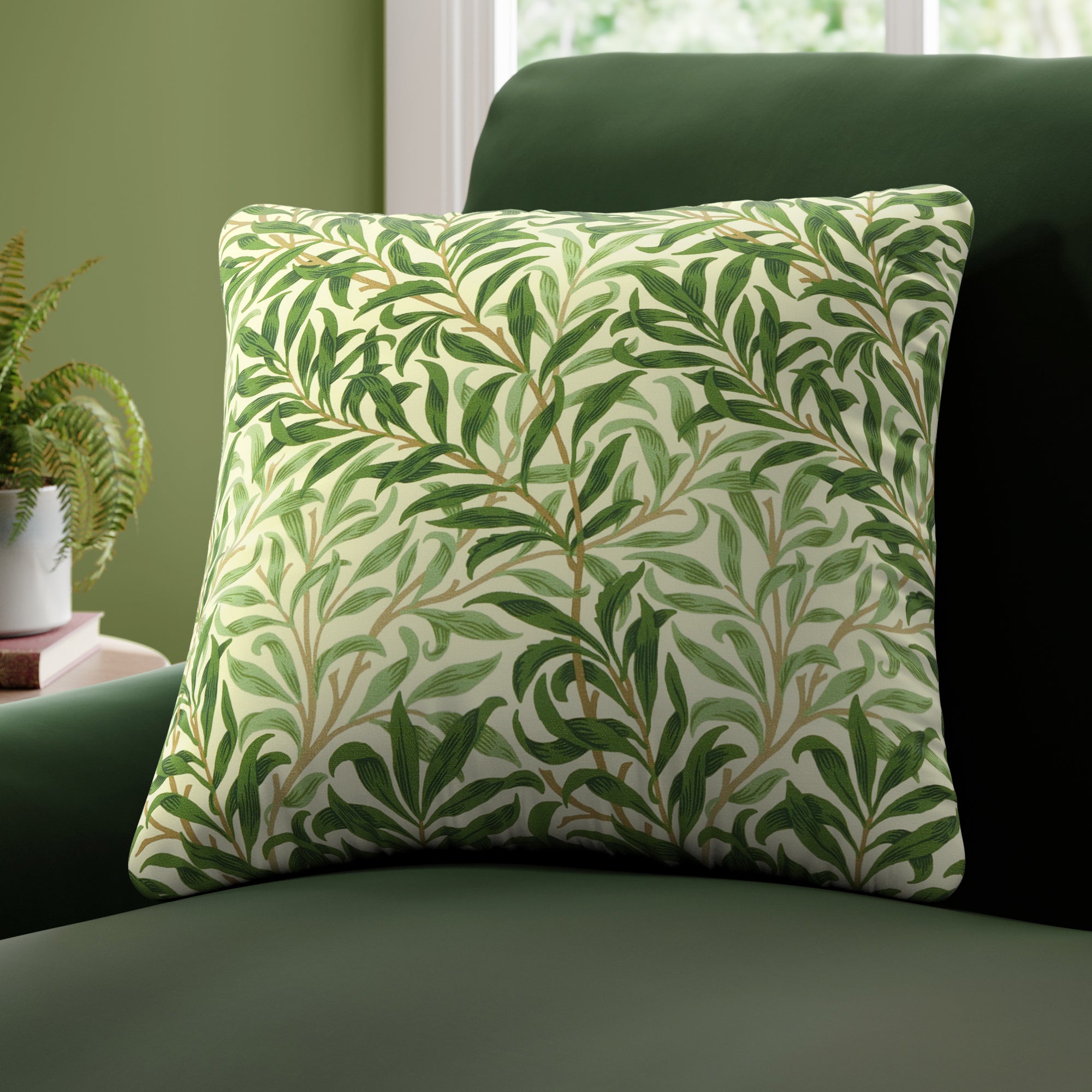 William Morris At Home Willow Bough Made To Order Cushion Cover