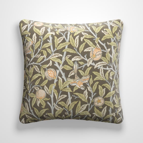 William Morris At Home Bird & Pomegranate Made To Order Cushion Cover Bird & Pomegranate Espresso