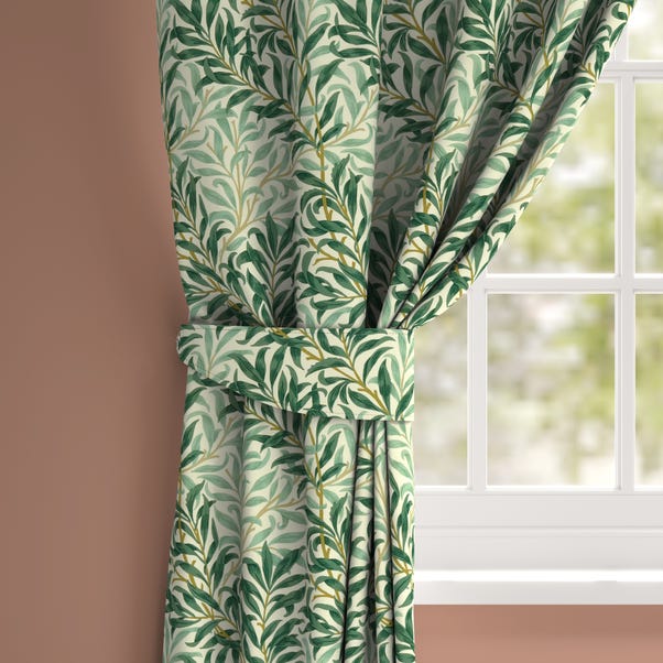 William Morris At Home Willow Bough Made To Order Tieback Willow Bough Teal